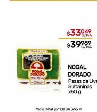 Nini Mayorista Nogal dorado pasas de uva sultaninas oferta