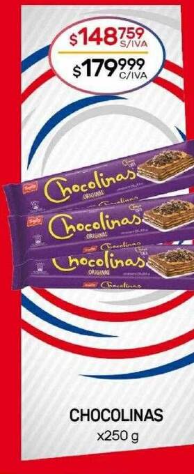 Nini Mayorista Chocolinas oferta