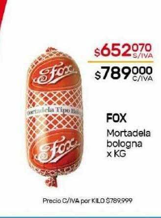 Nini Mayorista Fox mortadela bologna oferta