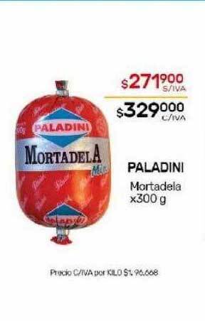 Nini Mayorista Paladini mortadela oferta