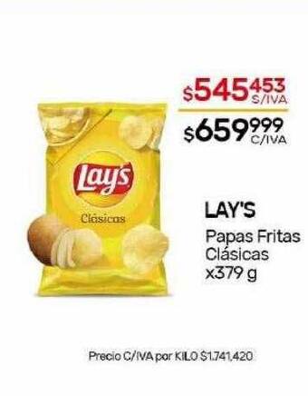 Nini Mayorista Lay's papas fritas clásicas oferta