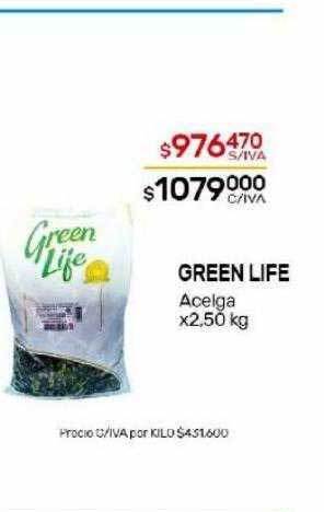 Nini Mayorista Green life acelga oferta