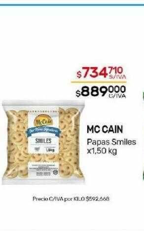 Nini Mayorista Mc cain papas smiles oferta