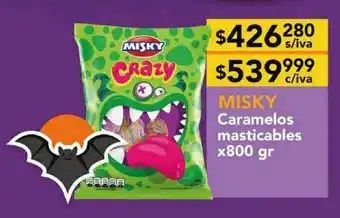 Nini Mayorista Misky caramelos masticables oferta
