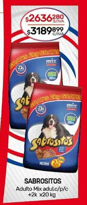 Nini Mayorista Sabrositos adulto mix adul c p c oferta