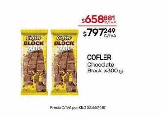 Nini Mayorista Cofler chocolate block oferta