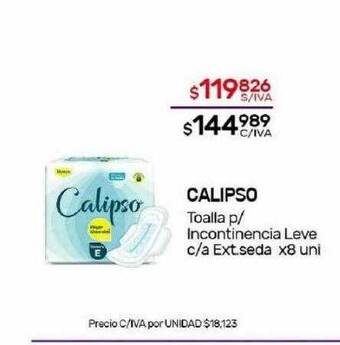 Nini Mayorista Calipso toalla p incontinencia leve c a ext seda oferta
