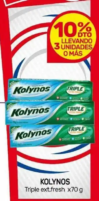 Nini Mayorista Kolynos triple ext fresh oferta