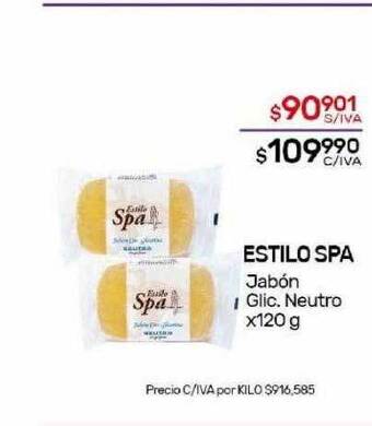 Nini Mayorista Estilo spa jabón glic neutro oferta