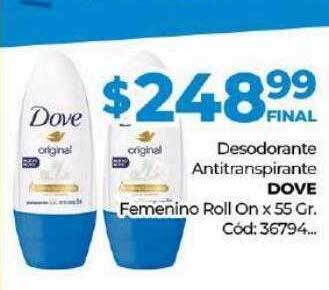 Diarco Desodorante antitranspirante dove oferta