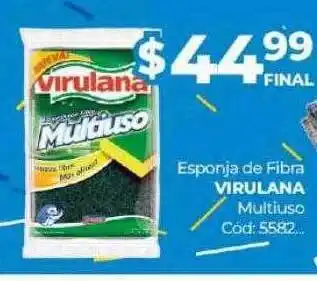 Diarco Esponja de fibra firulana multiuso oferta