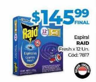 Diarco Espiral raid oferta