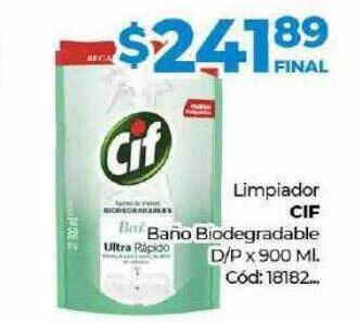 Diarco Limpiador cif baño biodegradable oferta