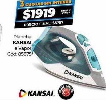Diarco Plancha kansai a vapor oferta