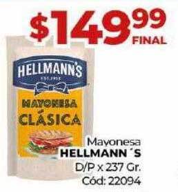 Diarco Mayonesa hellmann's oferta