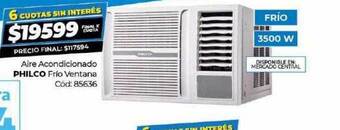 Diarco Aire acondicionado philco frio ventana oferta
