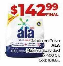 Diarco Jabón en polvo ala máxima suavidad oferta