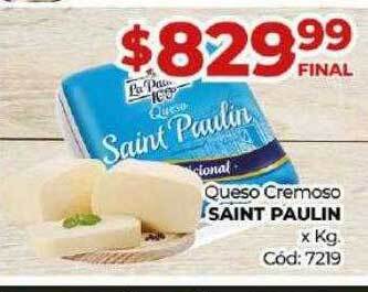 Diarco Queso cremoso saint paulin oferta