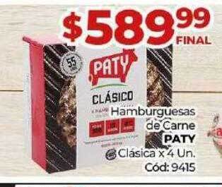 Diarco Hamburguesas de carne paty oferta