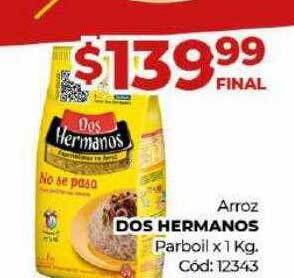 Diarco Arroz dos hermanos parboil oferta