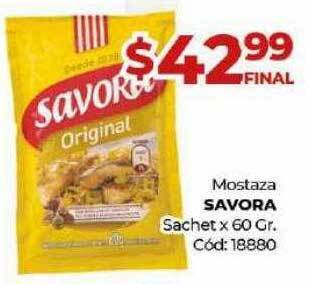 Diarco Mostaza savora sachet oferta