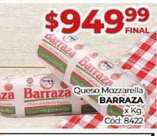Diarco Queso mozzarella barraza oferta