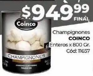 Diarco Campignones coinco enteros oferta