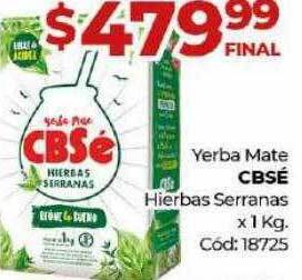 Diarco Yerba mate cbsé hierbas serranas oferta