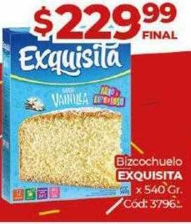 Diarco Bizcochuelo exquisita oferta