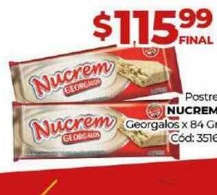 Diarco Postre nucrem georgalos oferta