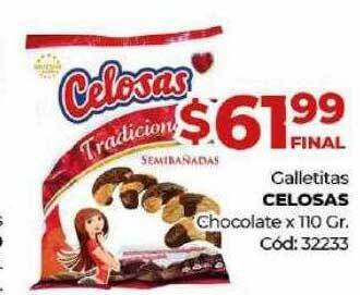 Diarco Galletitas celosas chocolate oferta