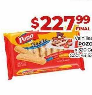 Diarco Vainillas pozo oferta