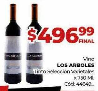 Diarco Vino los arboles tinto selección varietales oferta