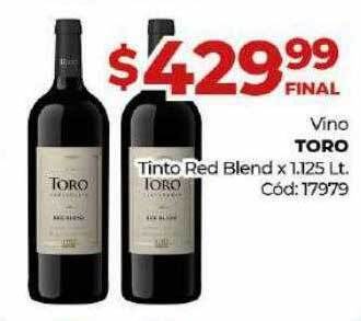 Diarco Vino toro tinto red blend oferta