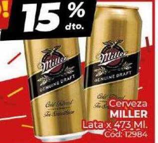 Diarco Cerveza miller oferta