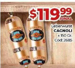 Diarco Leberwurst cagnoli oferta