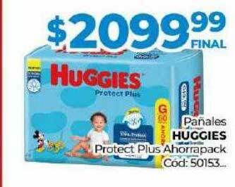 Diarco Pañales huggies protect plus ahorrapack oferta