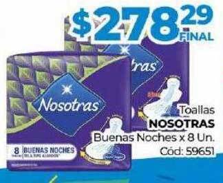 Diarco Toallas nosotras buenas noches oferta