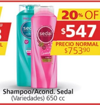 Supermercados Aiello Shampoo / Acond, Sedal oferta