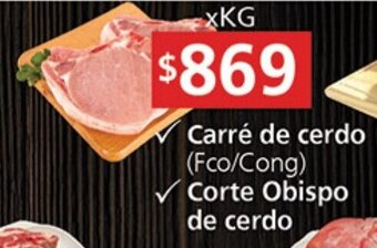 Supermercados Aiello Carré De Cerdo oferta