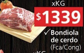 Supermercados Aiello Bondiola De Cerdo oferta