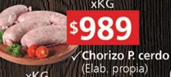 Supermercados Aiello Chorizo P. Cerdo oferta