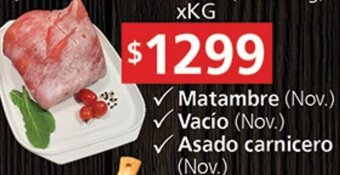 Supermercados Aiello Matambre oferta