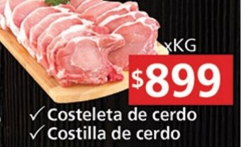 Supermercados Aiello Costeleta De Cerdo oferta