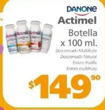 Actual Supermercados Danone Actimel Botella oferta