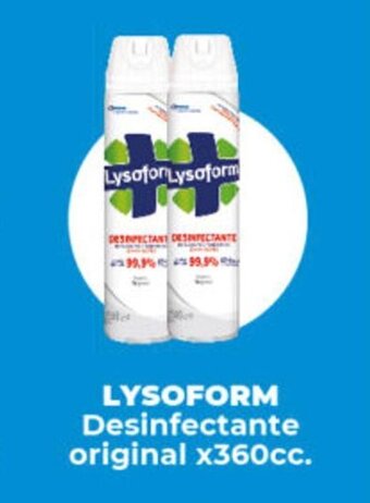 Supermayorista Vital Lysoform Desinfectante original x 360 cc oferta
