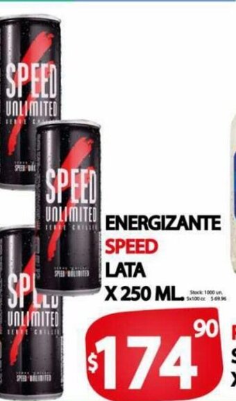 Energizante Speed lata
