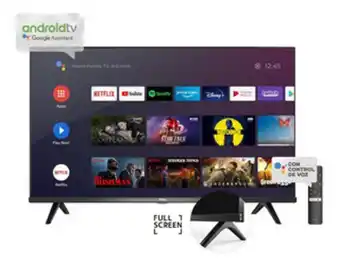 Faraone Led smart tv tcl 32' hd l32s61e android oferta