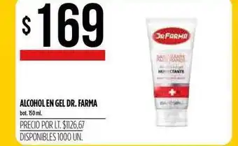 Supermercados Vea Dr. Farma Alcohol En Gel 750ml oferta