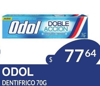 Masivos Odol Dentifrico 70 g oferta